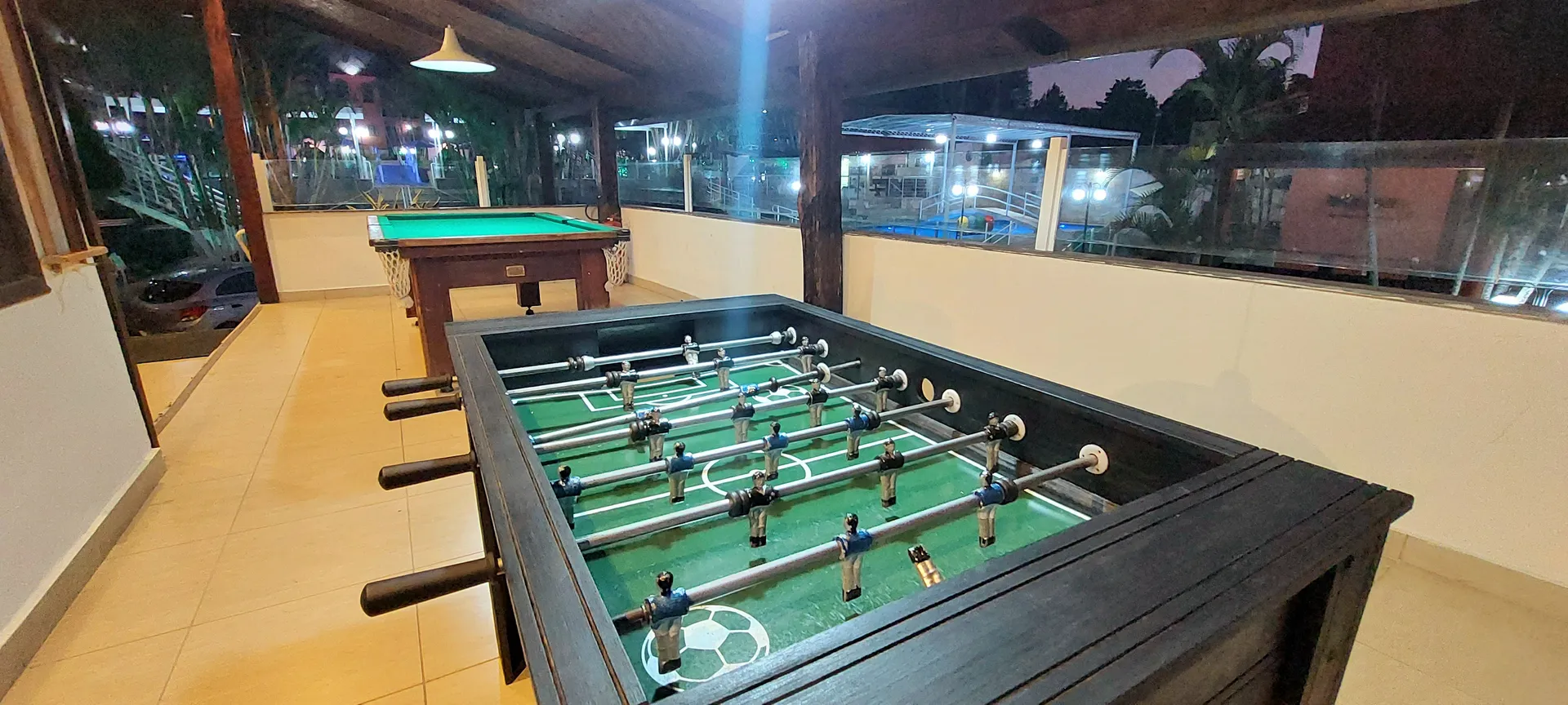 Salão de jogos do Hotel Gran Minas